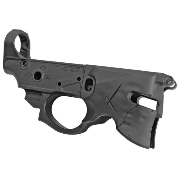 SHARPS BROS OVERTHROW GEN2 BILLET STRIPPED LOWER RECEIVER RIGHT SIDE VIEW FRONT ANGLE