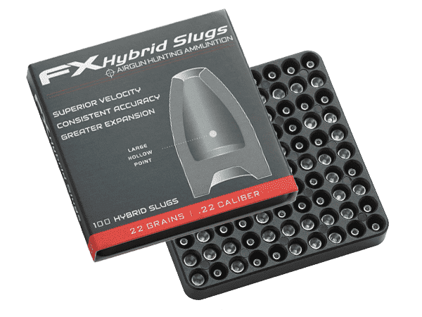 FX HYBRID SLUG PACK .22CAL SHOWN