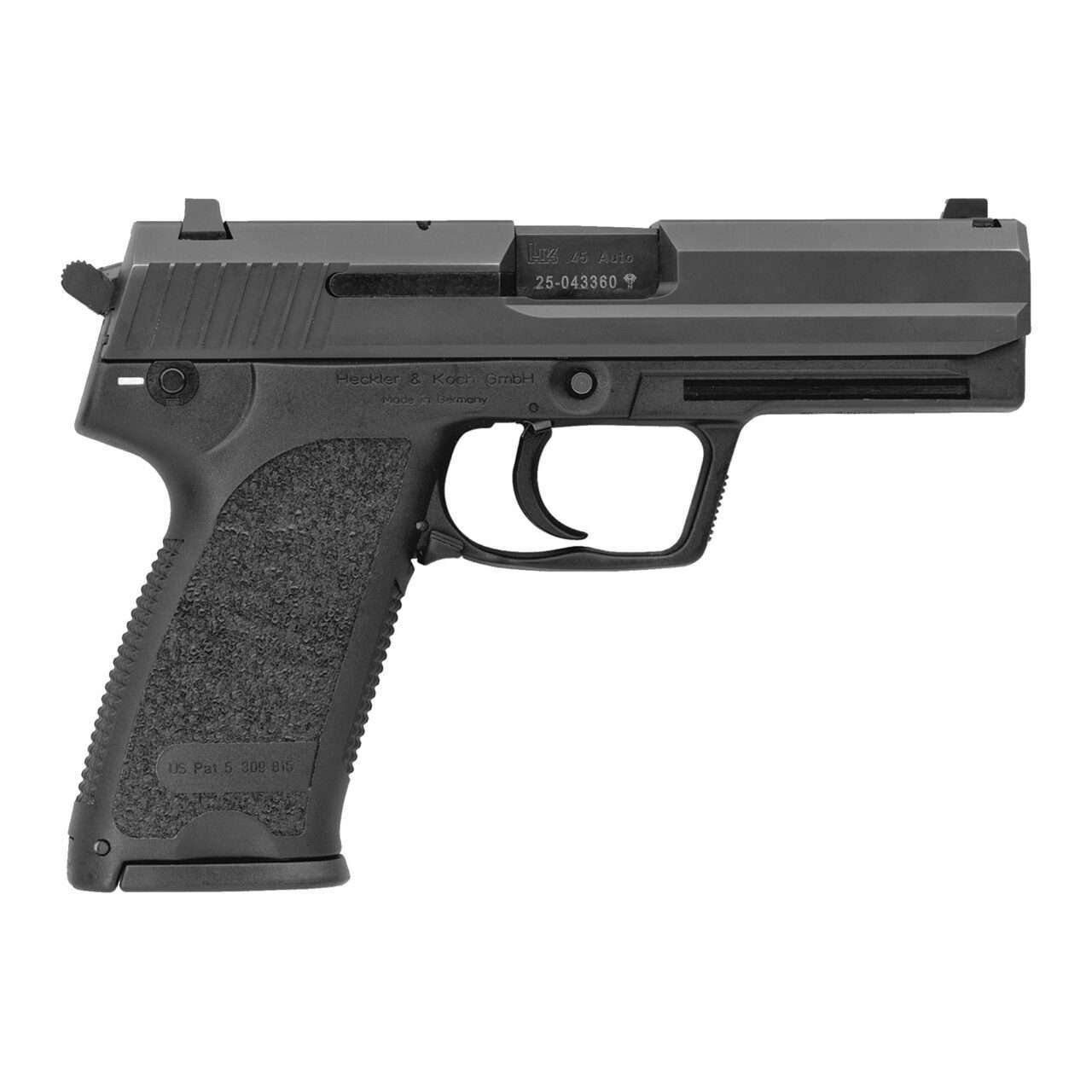 HECKLER & KOCH USP .45ACP V1 RIGHT SIDE VIEW