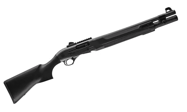 BERETTA A300 ULTIMA PATROL BLACK 19" 12GA RIGHT SIDE VIEW MUZZLE ANGLED UP