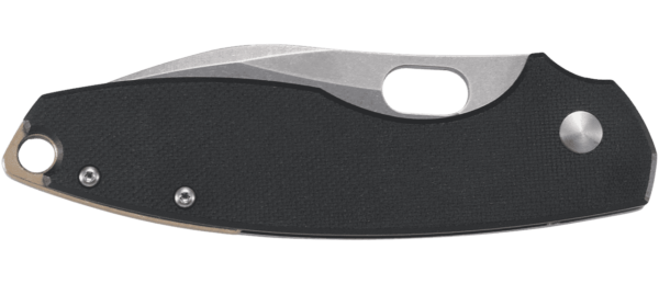 CRKT PILAR® III BLACK W/D2 BLADE STEEL LEFT SIDE VIEW CLOSED