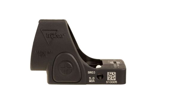 TRIJICON SRO® RED DOT SIGHT 5MOA ADJUSTABLE LED LEFT SIDE VIEW