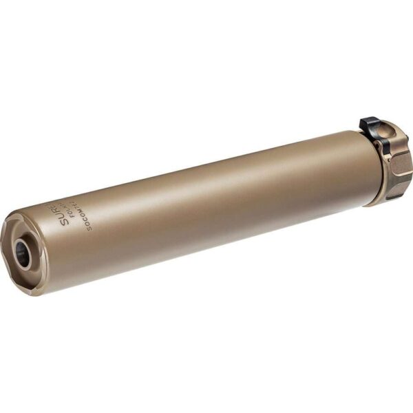 surefire socom 762 dark earth top left side view front angle