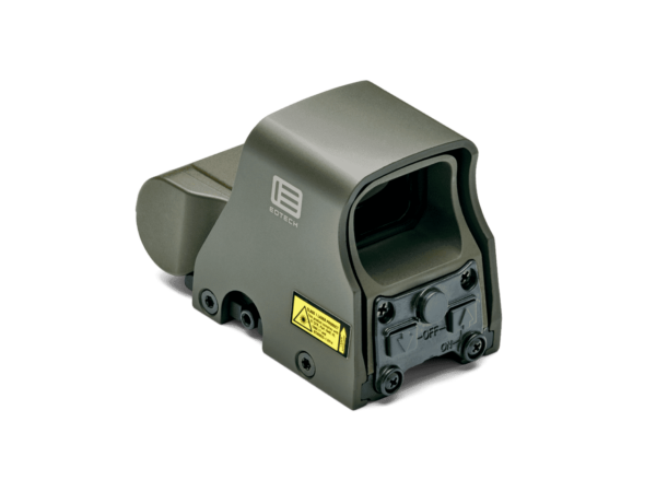 EOTECH HWS XPS2-0™ OD GREEN HOLOGRPAHIC WEAPON SIGHT TOP LEFT SIDE VIEW REAR ANGLE
