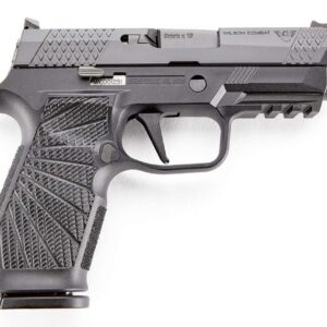 WILSON COMBAT SIG SAUER P320 CARRY BLACK W/ ACTION TUNE & STRAIGHT TRIGGER 9MM LEFT SIDE VIEW