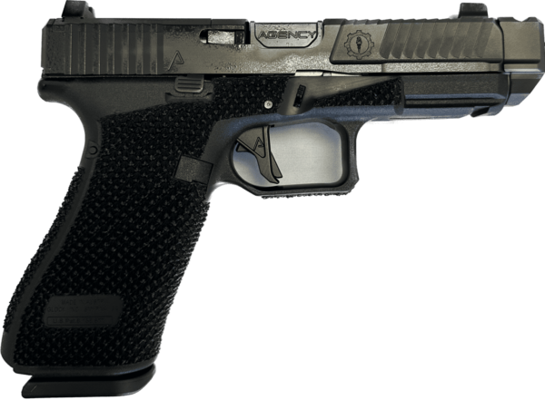 AGENCY ARMS GLOCK 45 SAGE DYNAMICS IOS V2 BLACK 9MM LEFT SIDE VIEW