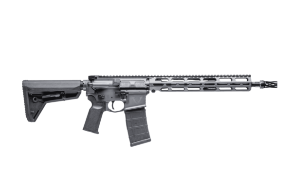 VKTR VK1PW SNIPER GREY 13.7" HUXWRX QD PIN & WELD 5.56 NATO RIGHT SIDE VIEW