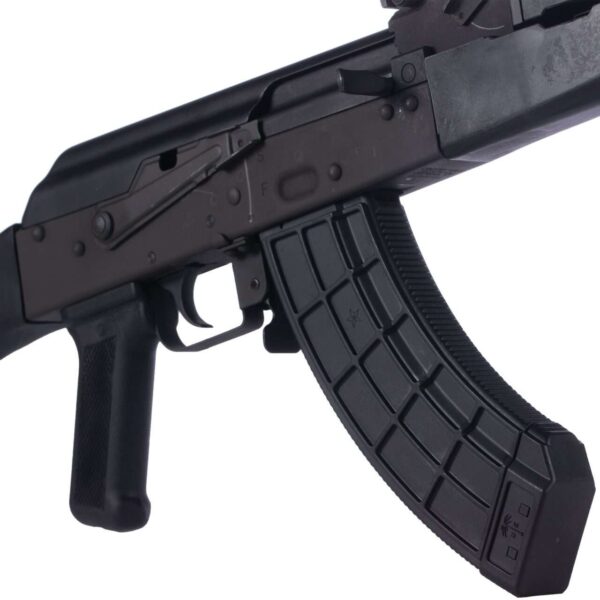 CENTURY ARMS VSKA SYNTHETIC 16.25" 7.62X39 RIGHT SIDE VIEW RECEIVER MAGAZINE CLOSE UP