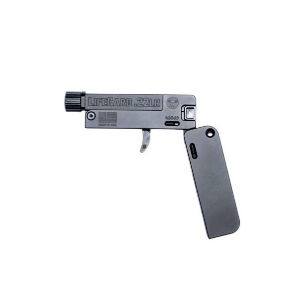 TRAILBLAZER FIREARMS LIFECARDBLACK THREADED BARREL .22LR LEFT SIDE VIEW