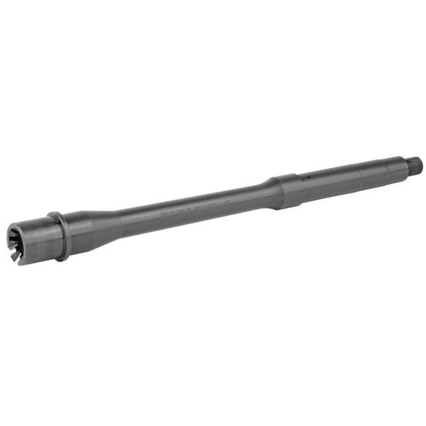 DANIEL DEFENSE 11.5" 5.56 NATO CARBINE GAS 1:7 TWIST GOVERNMENT PROFILE BARREL TOP RIGHT SIDE VIEW REAR ANGLE MUZZLE FACING RIGHT