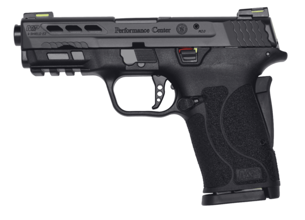 Performance Center® M&P®9 SHIELD™ EZ® Black Ported Barrel No Thumb Safety