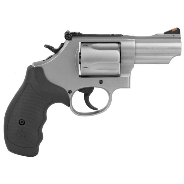 SMITH & WESSON MODEL 69 COMBAT MAGNUM 2.75" 5 SHOT .44 MAGNUM LEFT SIDE VIEW FRONT ANGLE