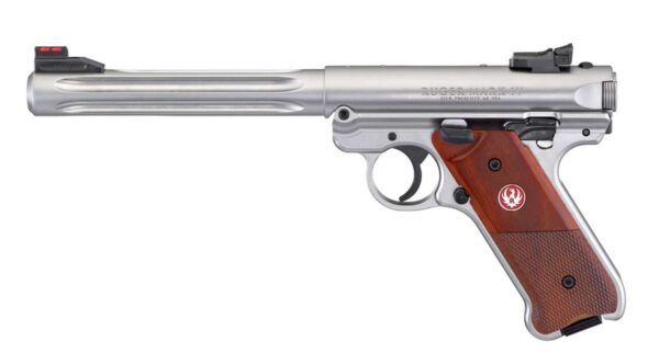 ruger mark 4 hunter 6.88" barrel left side view