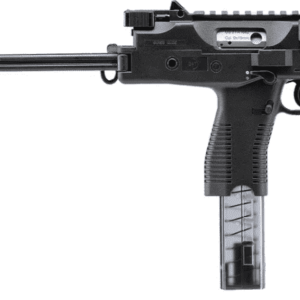 B&T TP9 N W/ INTEGRAL FORE GRIP SHORT BARREL RIFLE FOLDING STOCK BLACK 9MM RIGHT SIDE VIEW