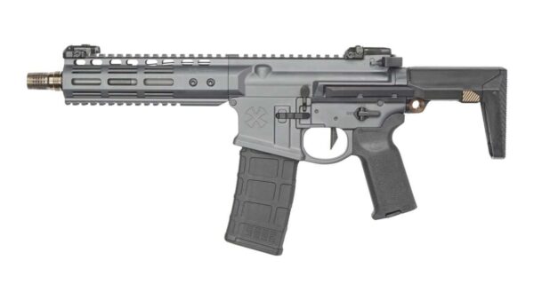 NOVESKE GEN 4 GHETTO BLASTER 7.94″ SHORT BARREL RIFLE .300BLK SNIPER GREY LEFT SIDE VIEW