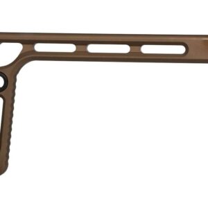 SIG SAUER MCX/MPX FOLDING STOCK MINIMALIST PLUS COYOTE LEFT SIDE VIEW
