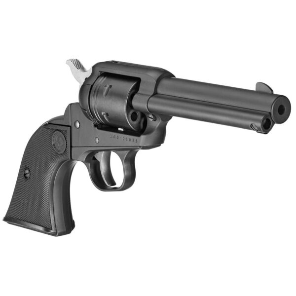 RUGER WRANGLER BLACK .22LR RIGHT SIDE VIEW FRONT ANGLE