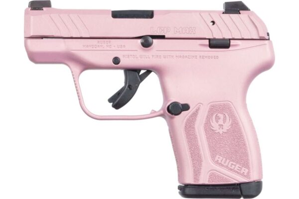 RUGER LCP MAX ROSE GOLD CERAKOTE TALO .380 ACP LEFT SIDE VIEW