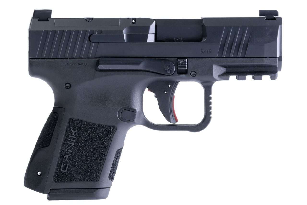 CANIK METE MC9 BLACK 9MM LEFT SIDE VIEW