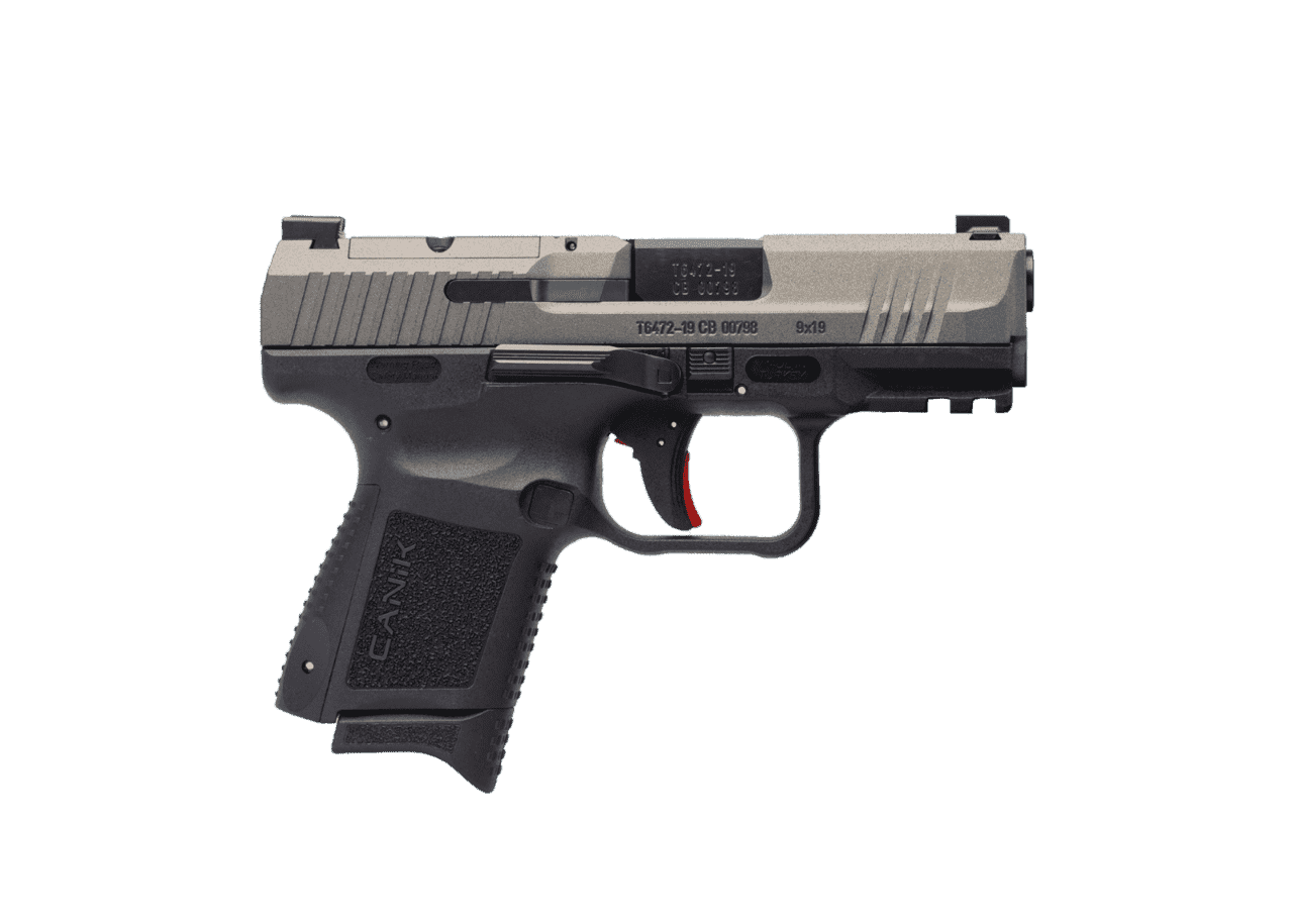 CANIK TP9 ELITE SC 9MM TUNGSTEN RIGHT SIDE VIEW