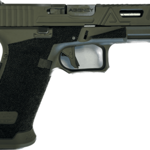 AGENCY ARMS GLOCK 17 GEN 5 EXA PORTED AOS OD GREEN 9MM RIGHT SIDE VIEW