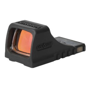 HOLOSUN SCS MOS GREEN DOT SOLAR CHARGING SIGHT LEFT SIDE VIEW FRONT ANGLE