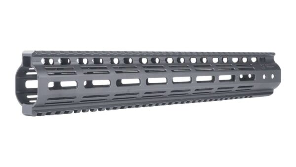 noveske nhr 15 inch mlok rail left side view angled forward