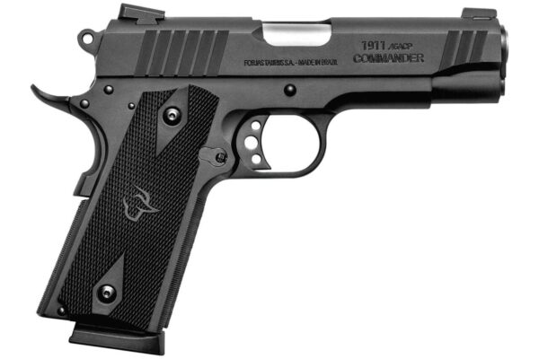 TAURUS 1911 COMMANDER 45ACP MATTE BLACK LEFT SIDE VIEW
