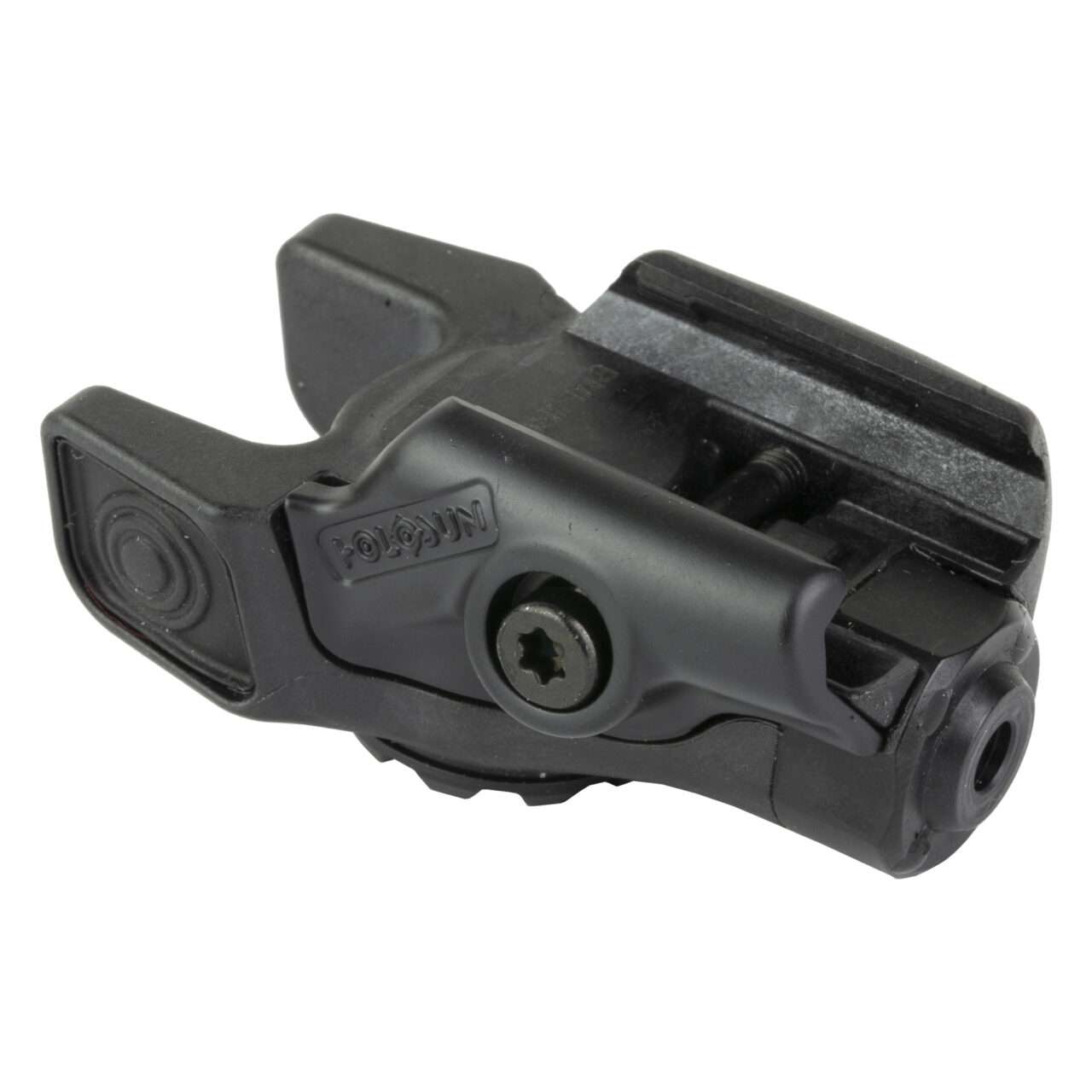 HOLOSUN RML-RD RAIL MOUNTED RED LASER TOP RIGHT SIDE VIEW FRONT ANGLE