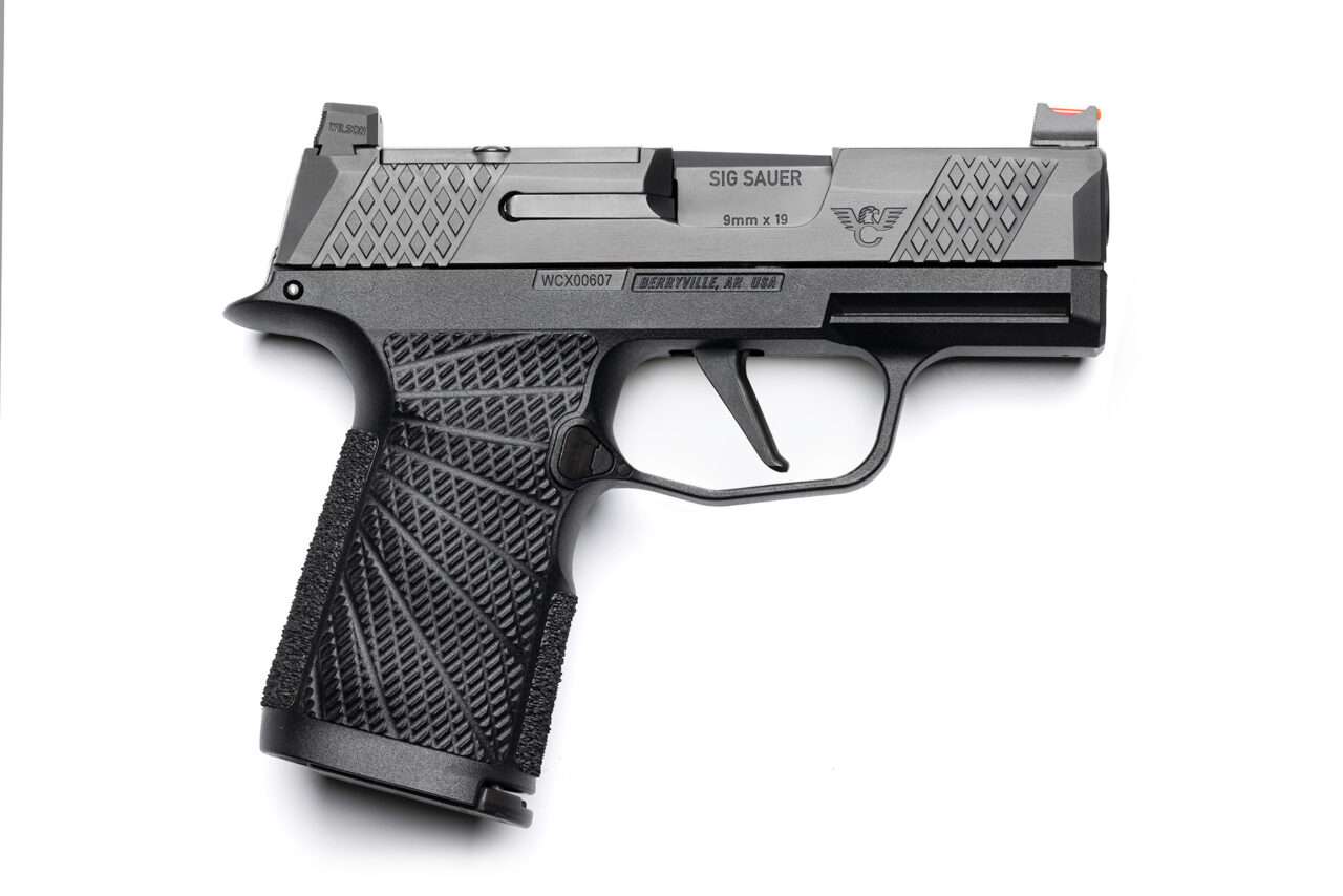 WILSON COMBAT P365X OPTIC READY FOR 407K/507K BLACK 9MM LEFT SIDE VIEW