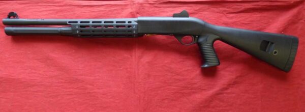 agency arms benelli m2 tactical pistol grip left side view