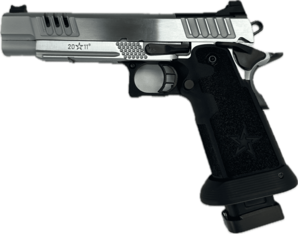 STACCATO XL CUSTOM OPTIC READY PORTED HARD CHROME .40S&W