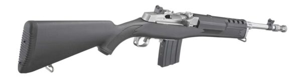 RUGER MINI-14 TACTICAL STAINLESS 5.56 NATO RIGHT SIDE VIEW REAR ANGLE