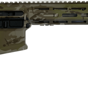 Q HONEYBADGER SD SHORT BARREL RIFLE ARID MULTICAM LEFT SIDE VIEW