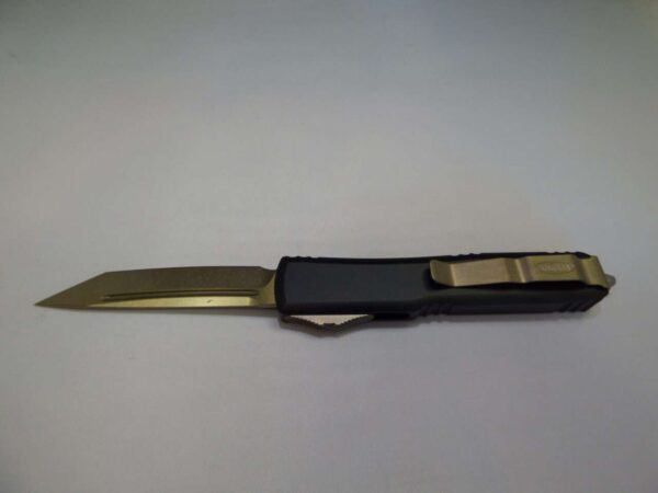 MICROTECH ULTRATECH TANTO EDGED BRONZED STANDARD EDGE UP
