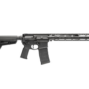VKTR VK1PW ARMOR BLACK HUXWRX QD 13.7" PIN & WELD 5.56 NATO LEFT SIDE VIEW