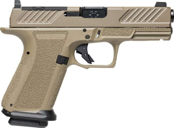 shadow system mr920 combat fde optic ready black barrel right side view