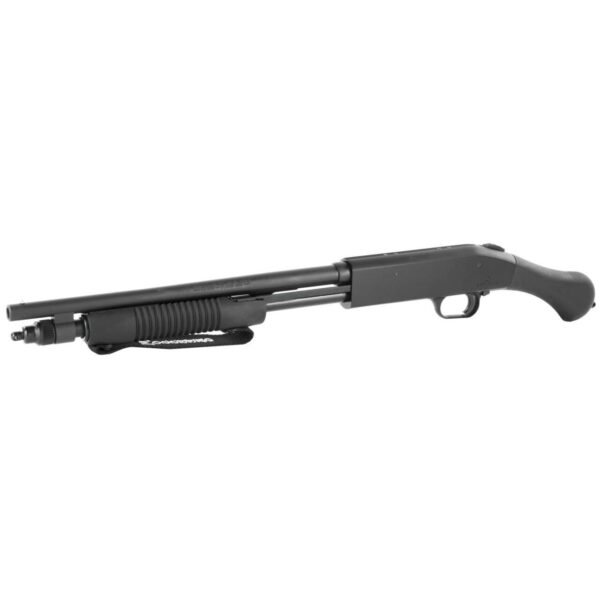 MOSSBERG 590 SHOCKWAVE .410 BORE TOP LEFT SIDE VIEW FRONT ANGLE