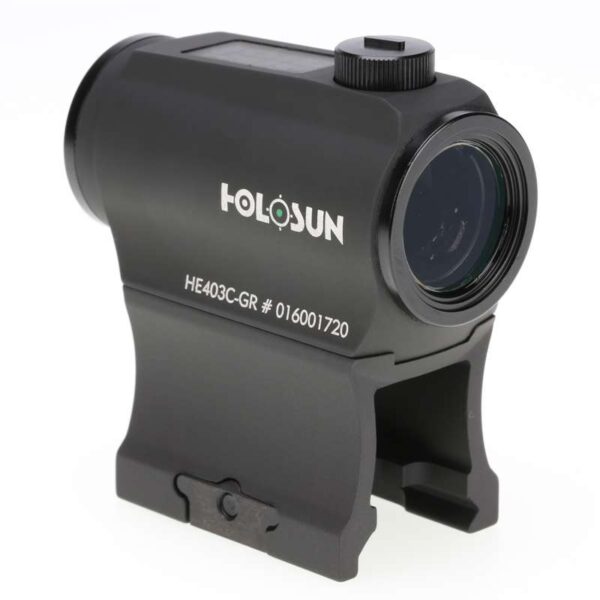 HOLOSUN HE403C-GR SOLAR GREEN DOT LEFT SIDE VIEW REAR ANGLE