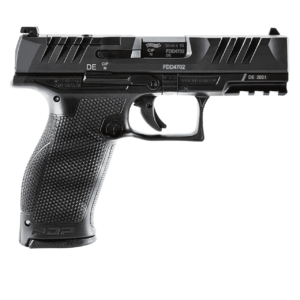 WALTHER PDP FULL-SIZE 4″ 9MM OPTIC READY REAR VIEW