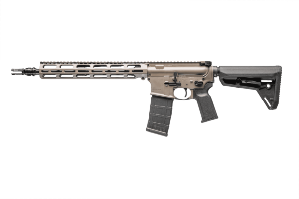 VKTR VK1PW FDE SOLGW NOX 13.7" PIN & WELD 5.56 NATO LEFT SIDE VIEW
