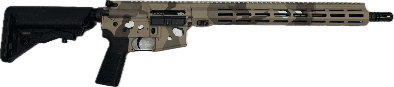 IWI ZION 15 16" CHOCOLATE CHIP 5.56 RIGHT SIDE VIEW