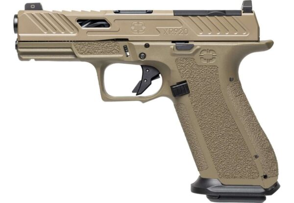 SHADOW SYSTEMS XR920 ELITE FDE BLACK BARREL LEFT SIDE VIEW