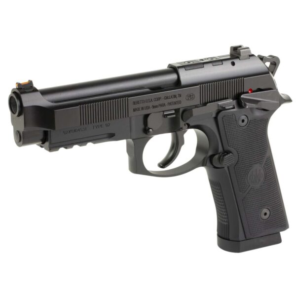 BERETTA 92 GTS FULLSIZE STANDARD 9MM LEFT SIDE VIEW FRONT ANGLE