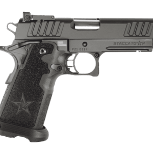 STACCATO P IRON SIGHT STAINLESS BULL BARREL 9MM RIGHT SIDE VIEW