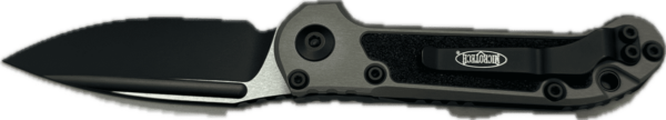 MICROTECH KNIVES LUDT SINGLE EDGE GEN III NATURAL CLEAR STANDARD EDGE UP
