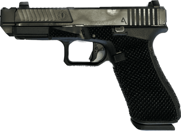 AGENCY ARMS GLOCK 45 SAGE DYNAMICS IOS V2 BLACK 9MM LEFT SIDE VIEW