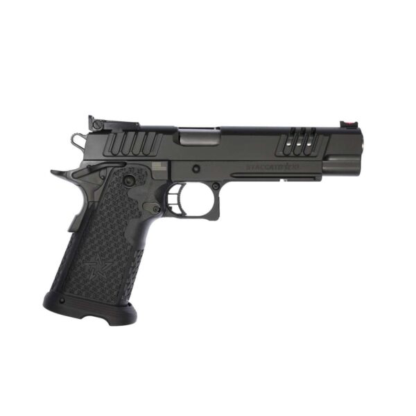 staccato xl stainless steel barrel tactical grip right side view