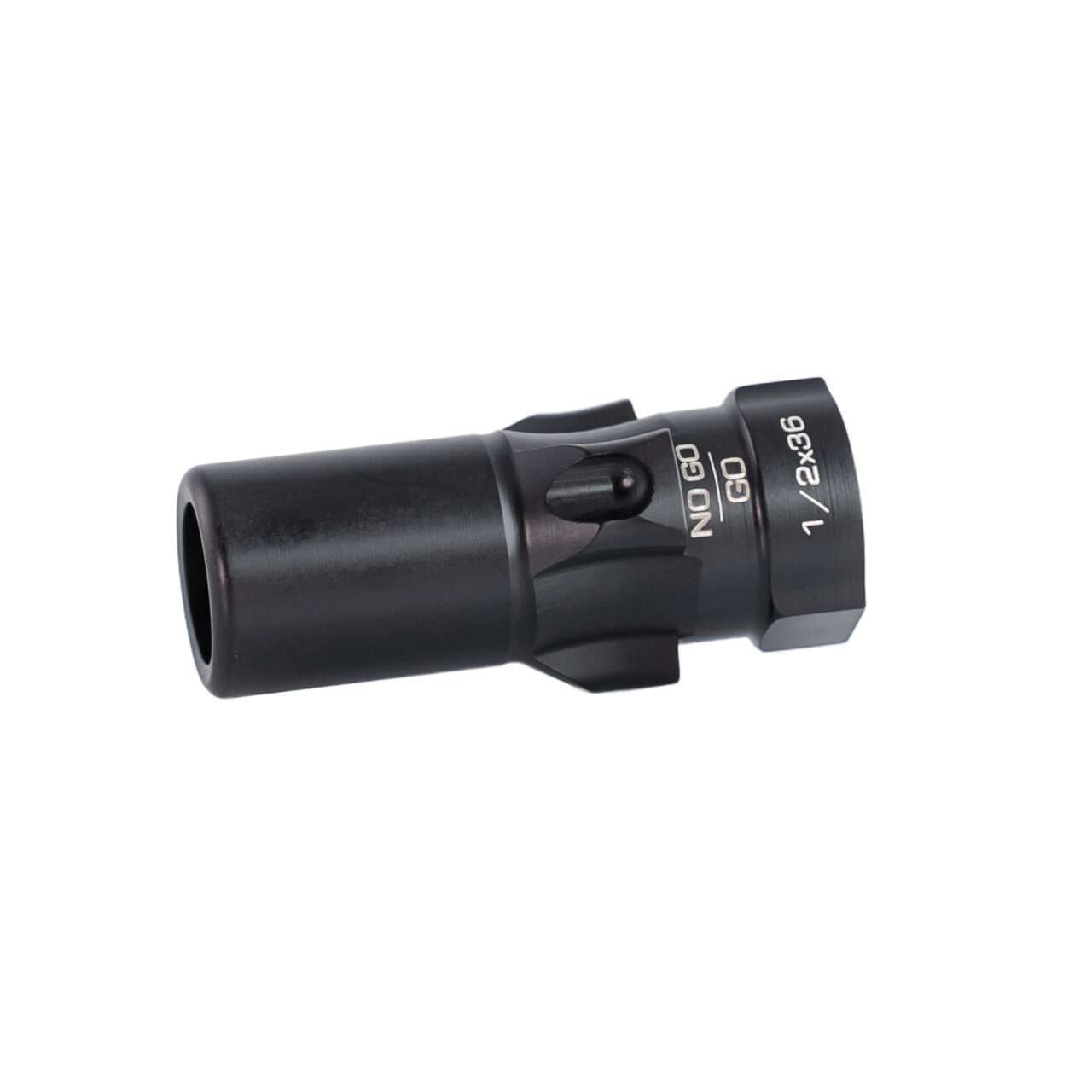 RUGGED SUPPRESSORS 9MM 3 LUG ADAPTER .5X36 LEFT SIDE VIEW