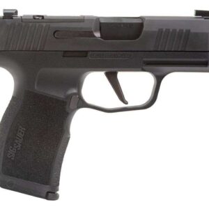 SIG SAUER P365X MANUAL SAFETY OPTIC PLATE COVER 9MM RIGHT SIDE VIEW FRONT ANGLE